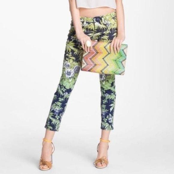 Blank NYC Denim - Blank NYC The Stick Shift Print Leave Skinny jeans